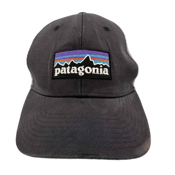 Patagonia Blue Adjustable Strap Embroidered Logo Baseball Cap Unisex Size OS - Picture 1 of 7
